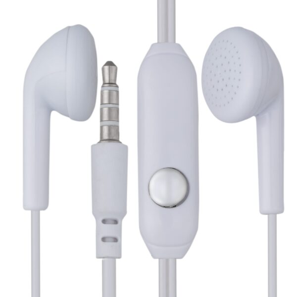 Stereo Earbuds Style Headset with In-Line Microphone