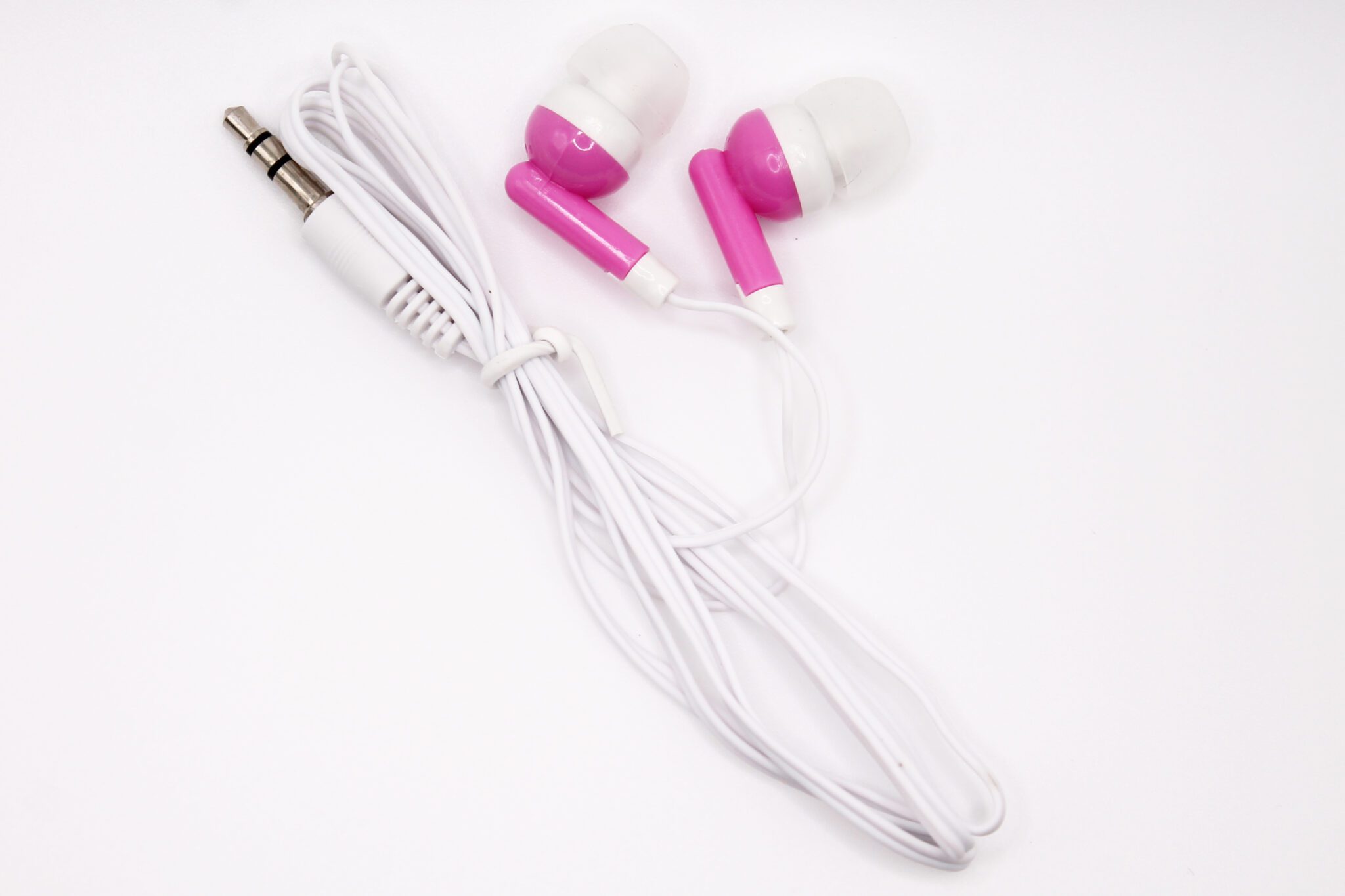 Stereo Low Cost Earbuds Create Your Own Package 12 Colors Available Low Cost Earbuds