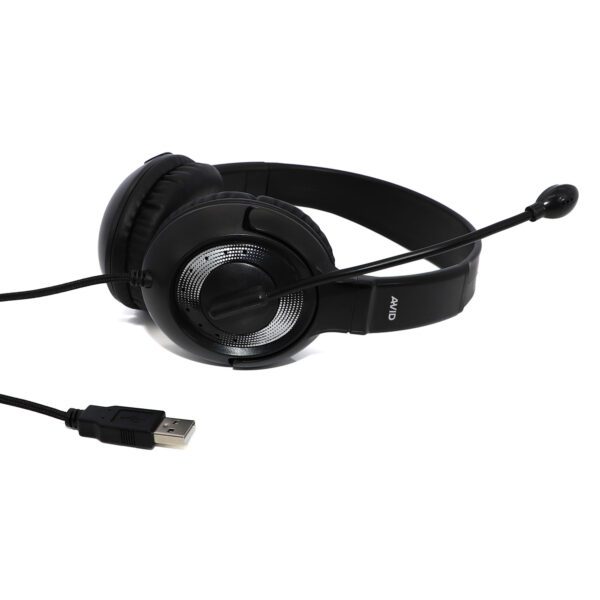 AVID AE-55 USB 2.0 Headset with Boom Mic - Image 3