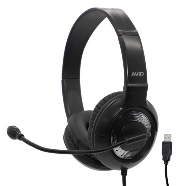 AVID AE-55 USB 2.0 Headset with Boom Mic