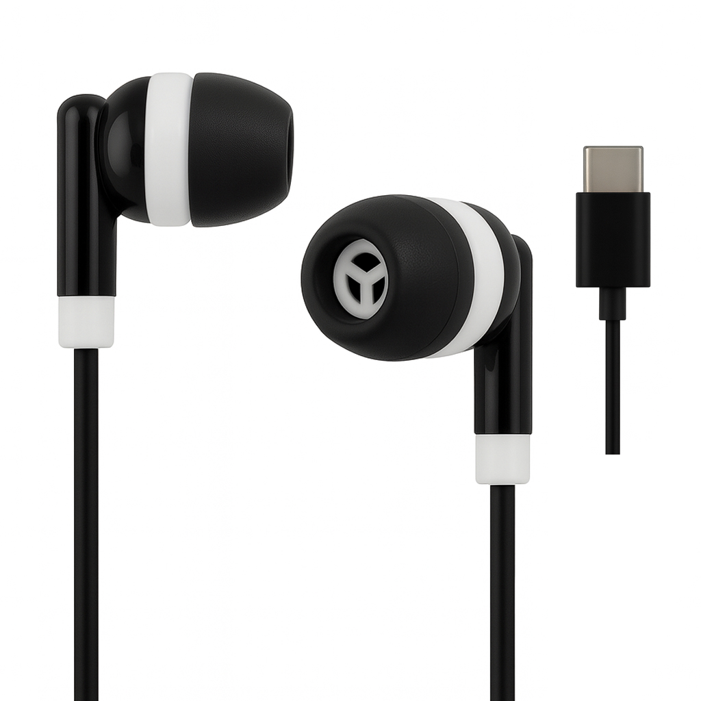 USB-C Stereo Earbuds - Model: CB-1C