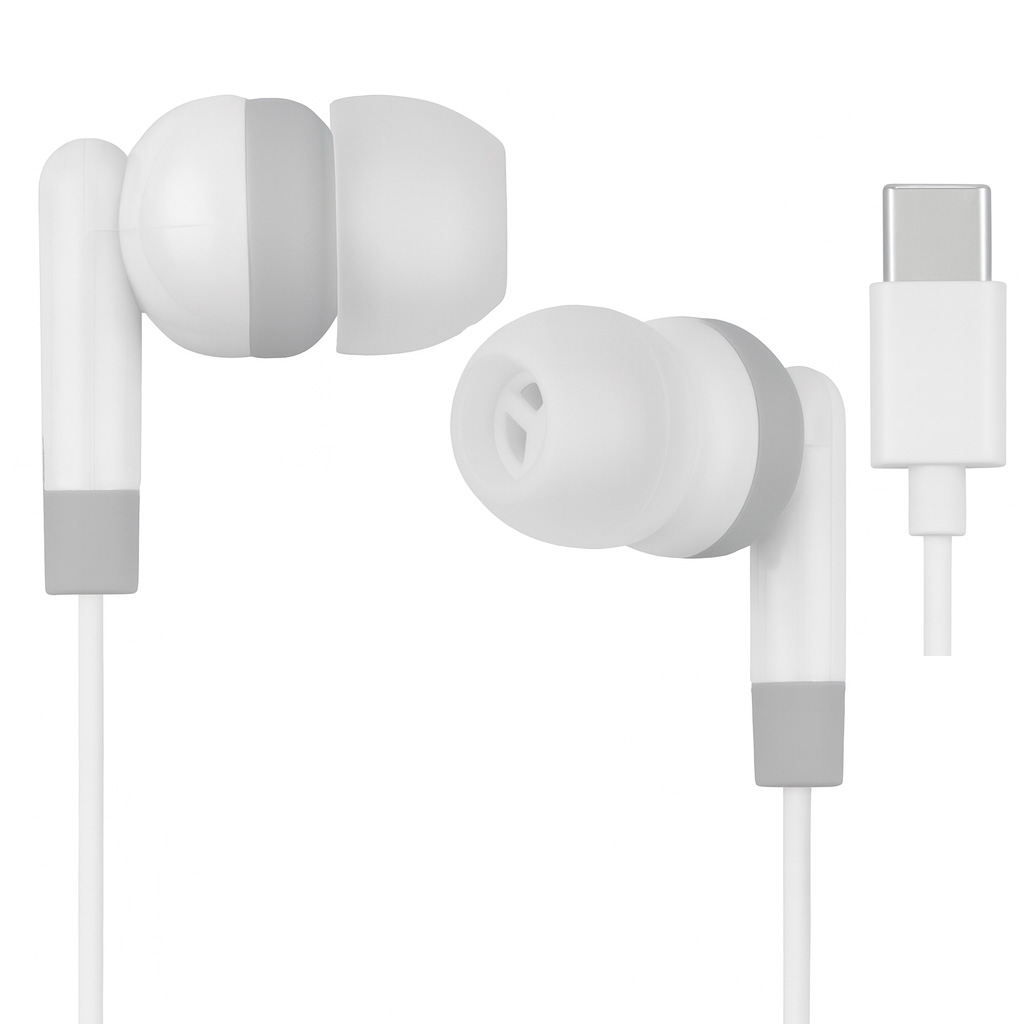 USB-C Stereo Earbuds - Model: CB-1C - Image 2